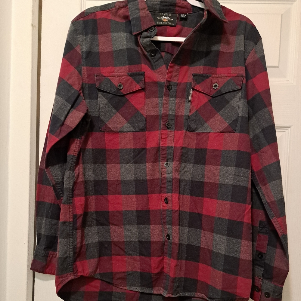 Harley Davidson Flannel Shirt
